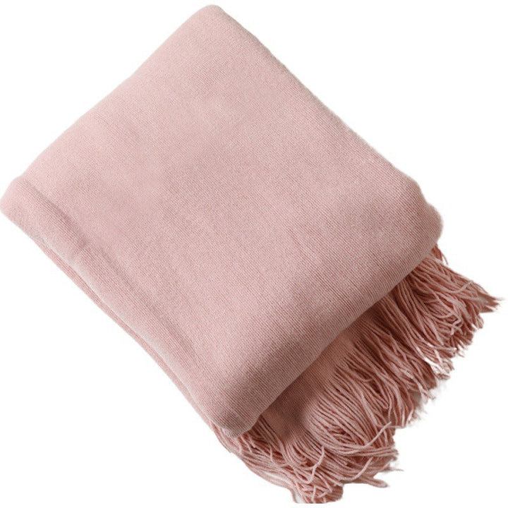 Cosycombe™ Soft Wool Throw with Classic Fringed Edge