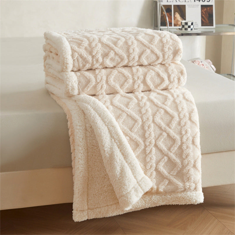 Cosycombe™ Velvety Microfibre Throw Blanket, Large Enough to Wrap Up