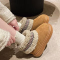 Cosycombe™ Women's Plush-Lined Slippers with Fashionable Accents