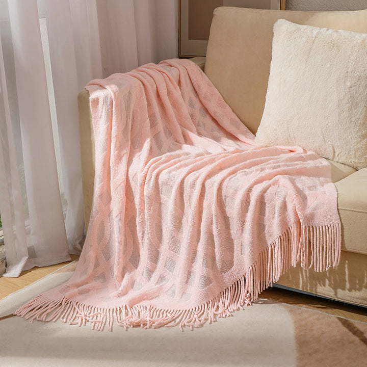 Cosycombe™ Textured Knit Throw Blanket in Generous Sizes