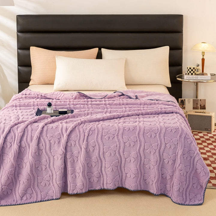 Cosycombe™ Soft Floral Blanket for Bed and Sofa, Machine Washable
