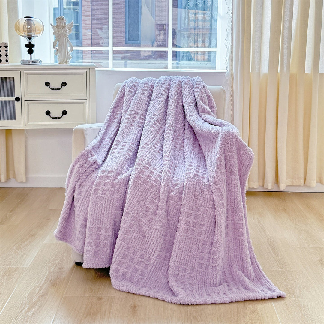 Cosycombe™ Textured Waffle Throw Blanket – Soft, Generous and Stylish