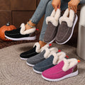 Cosycombe™ Women's Soft Lined Slippers with Grippy Rubber Sole