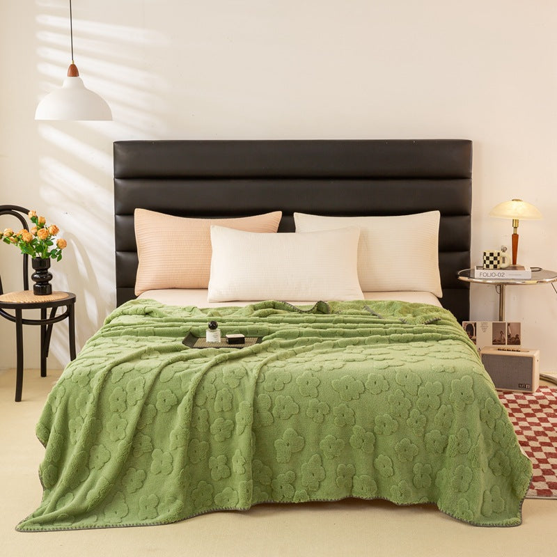 Cosycombe™ Soft Floral Blanket for Bed and Sofa, Machine Washable