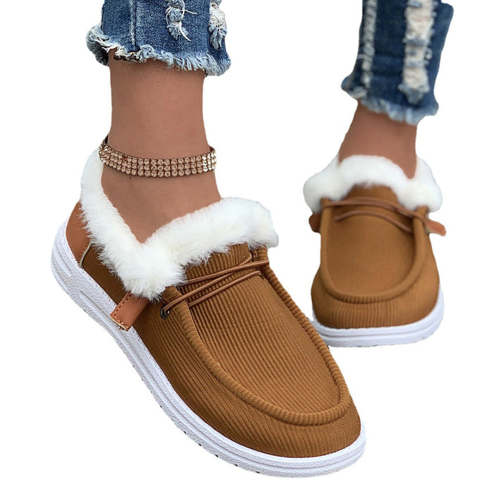 Cosycombe™ Fluffy Slip-On Slippers with Soft Lining and Grippy Sole