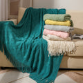 Cosycombe™ Textured Knit Throw Blanket in Generous Sizes