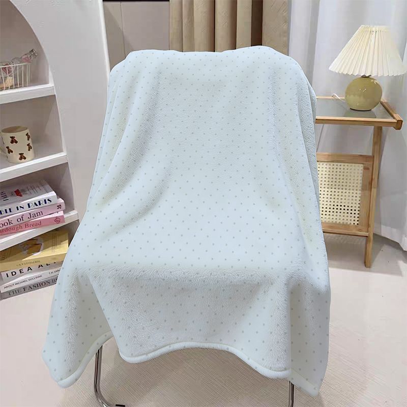 Cosycombe™ Polka Dot Throw Blanket in Soft Pastel Shades