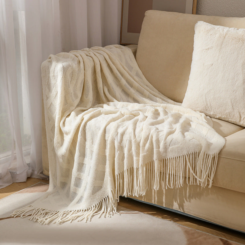 Cosycombe™ Textured Knit Throw Blanket in Generous Sizes