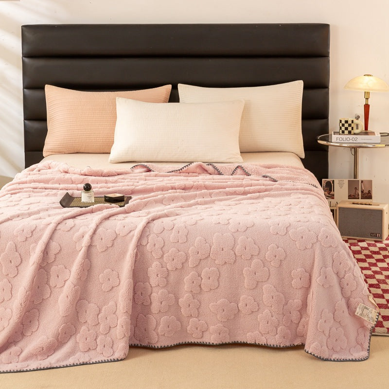 Cosycombe™ Soft Floral Blanket for Bed and Sofa, Machine Washable