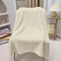 Cosycombe™ Polka Dot Throw Blanket in Soft Pastel Shades