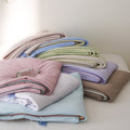 Cosycombe™ Microfibre Blanket with Wave Design, Washable at High Temperatures