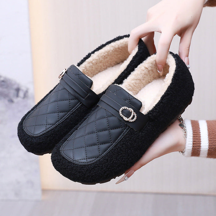 Cosycombe™ Women's Buckle Slippers with Soft Lining and Non-Slip Sole