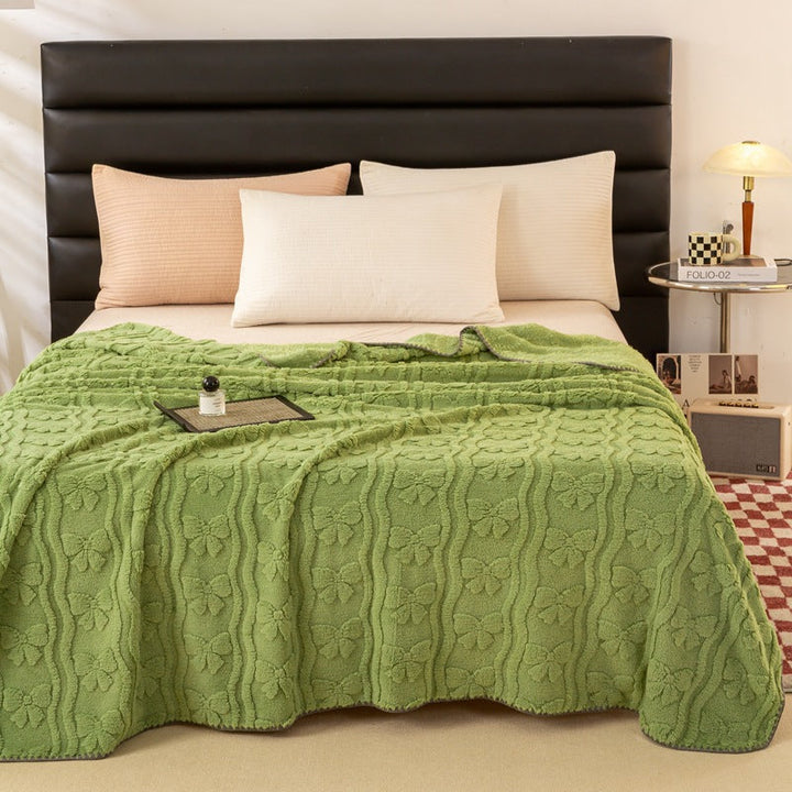 Cosycombe™ Soft Floral Blanket for Bed and Sofa, Machine Washable