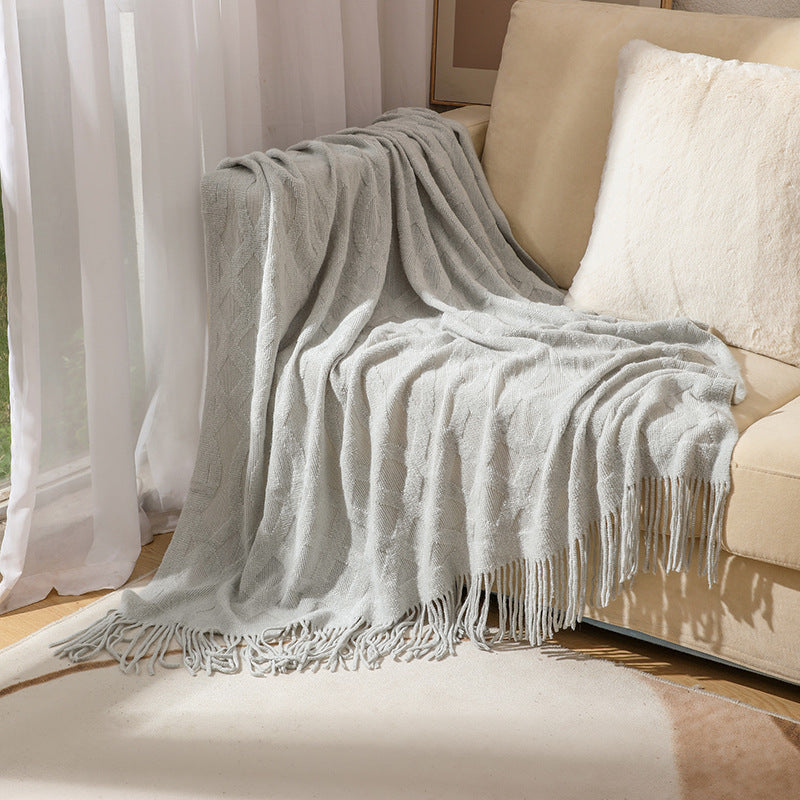 Cosycombe™ Textured Knit Throw Blanket in Generous Sizes