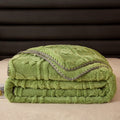 Cosycombe™ Soft Floral Blanket for Bed and Sofa, Machine Washable
