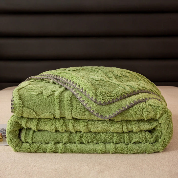 Cosycombe™ Soft Floral Blanket for Bed and Sofa, Machine Washable