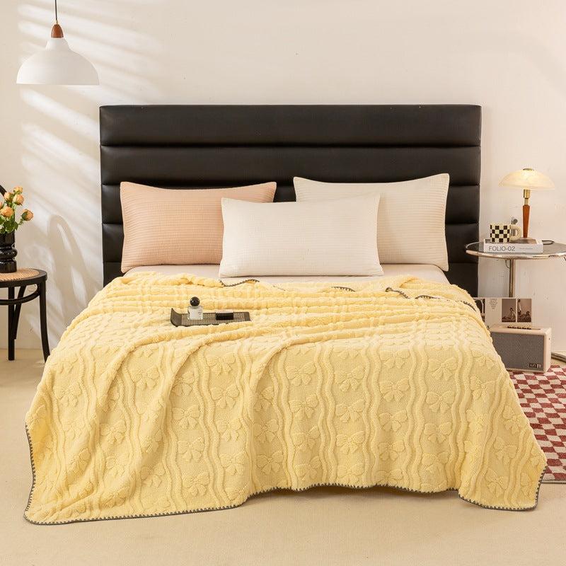 Cosycombe™ Soft Floral Blanket for Bed and Sofa, Machine Washable