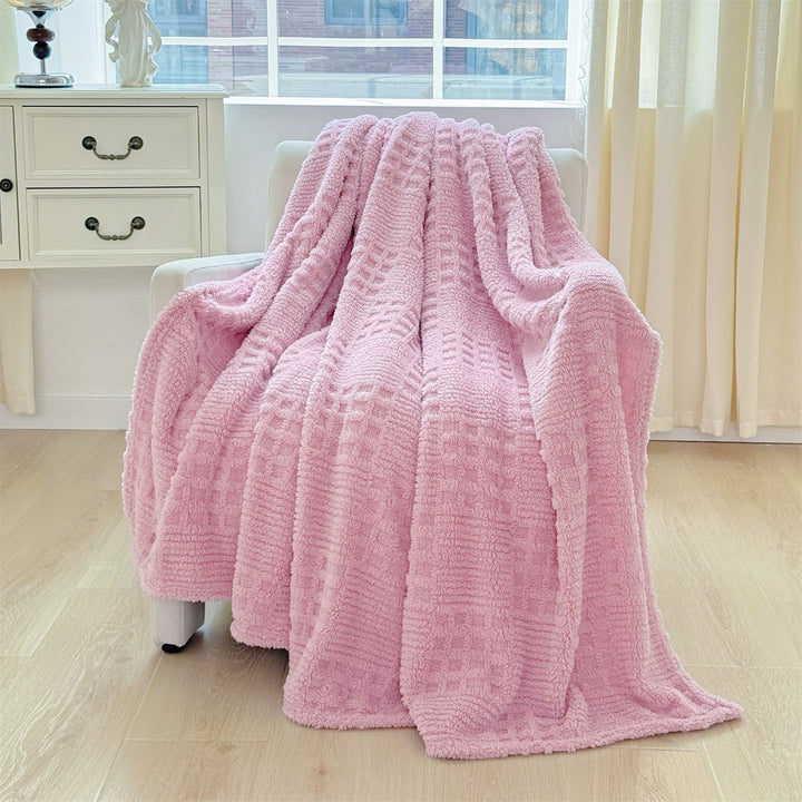 Cosycombe™ Textured Waffle Throw Blanket – Soft, Generous and Stylish