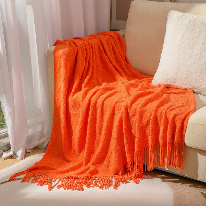 Cosycombe™ Textured Knit Throw Blanket in Generous Sizes