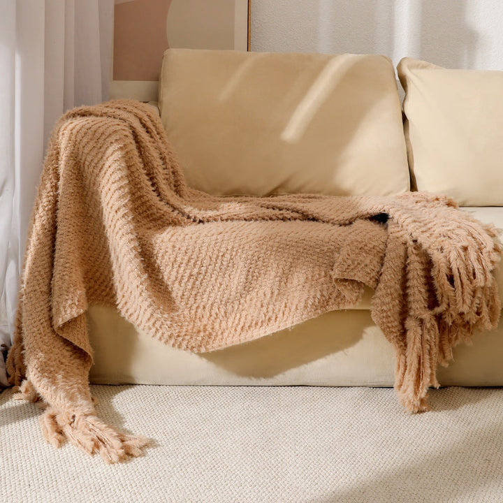 Cosycombe™ Luxurious Textured Throw Blanket with a Soft Plush Feel