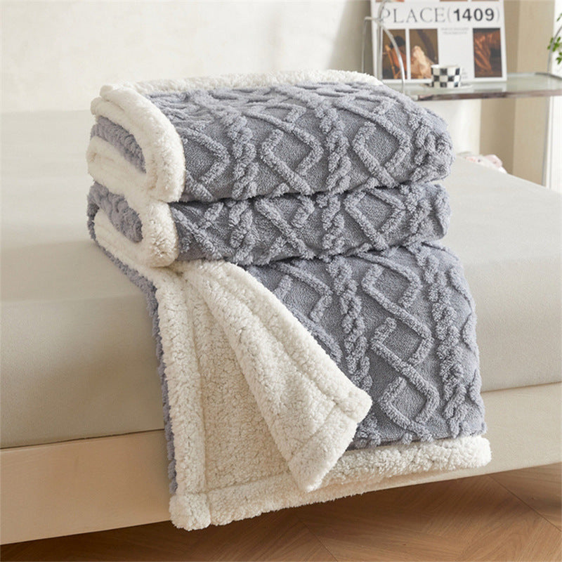 Cosycombe™ Velvety Microfibre Throw Blanket, Large Enough to Wrap Up