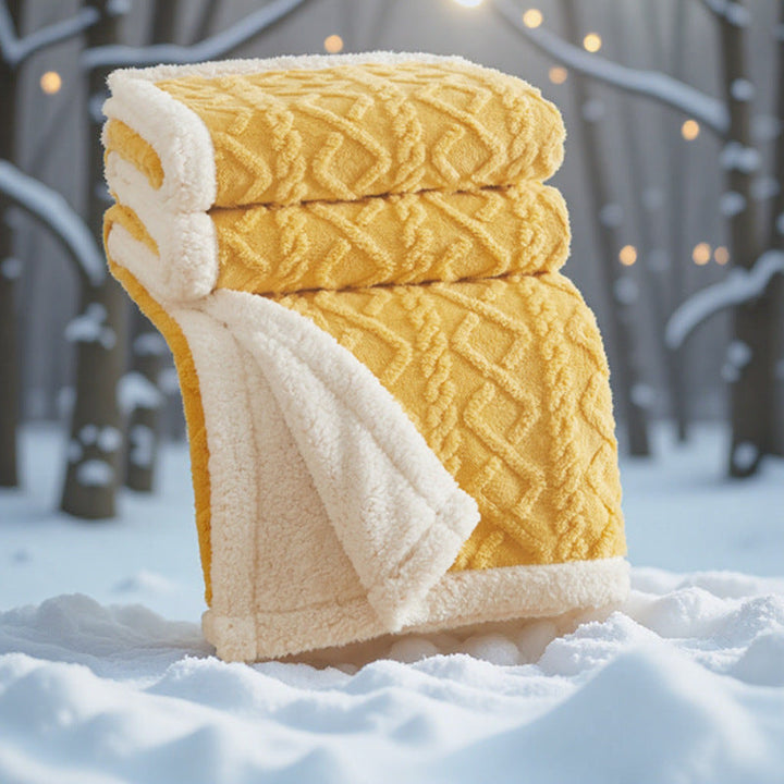 Cosycombe™ Velvety Microfibre Throw Blanket, Large Enough to Wrap Up