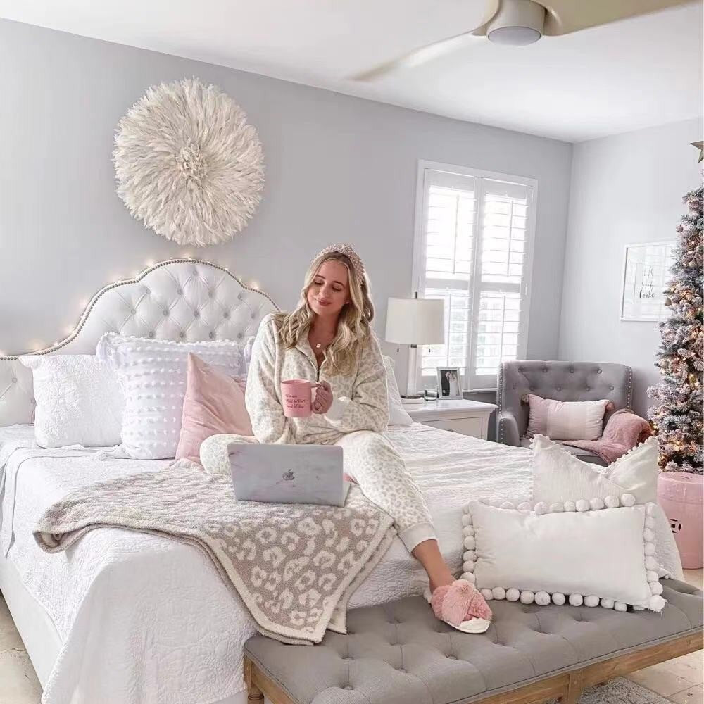Cosycombe™ Leopard Print Throw Blanket, Ultra-Soft and Machine Washable