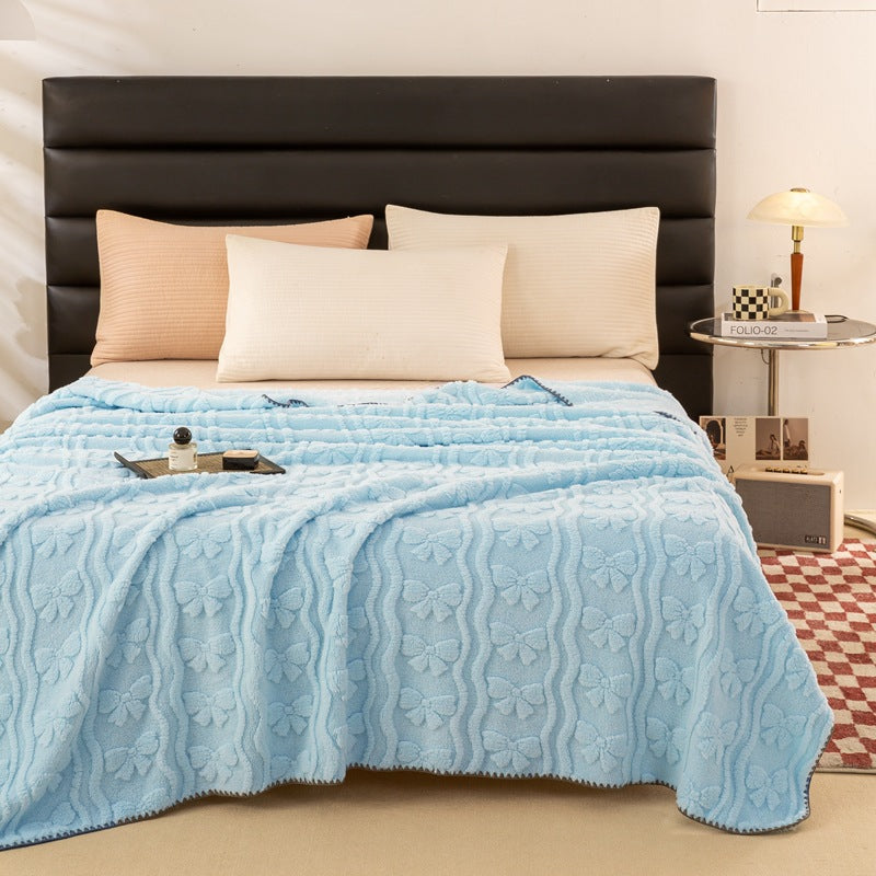 Cosycombe™ Soft Floral Blanket for Bed and Sofa, Machine Washable