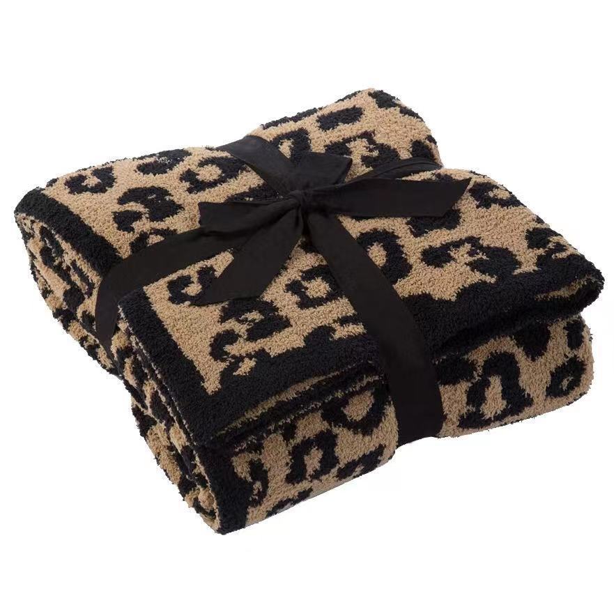 Cosycombe™ Leopard Print Throw Blanket, Ultra-Soft and Machine Washable