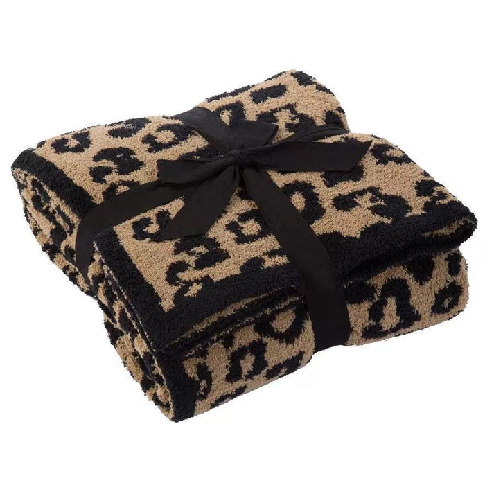 Cosycombe™ Leopard Print Throw Blanket, Ultra-Soft and Machine Washable