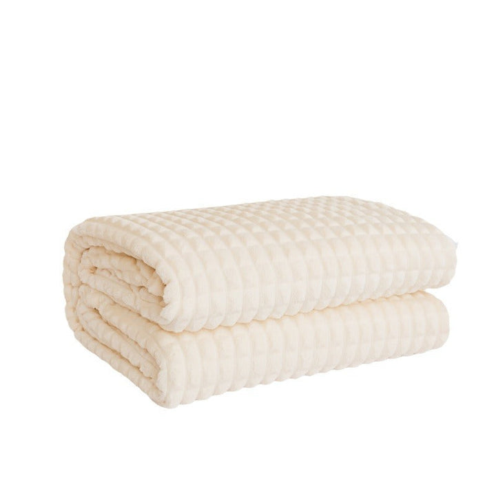 Cosycombe™ Ridge Textured Plush Throw Blanket, Ultra-Soft and Washable