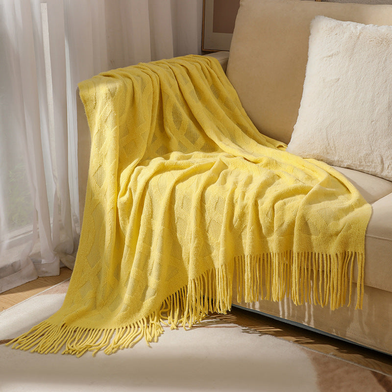 Cosycombe™ Textured Knit Throw Blanket in Generous Sizes