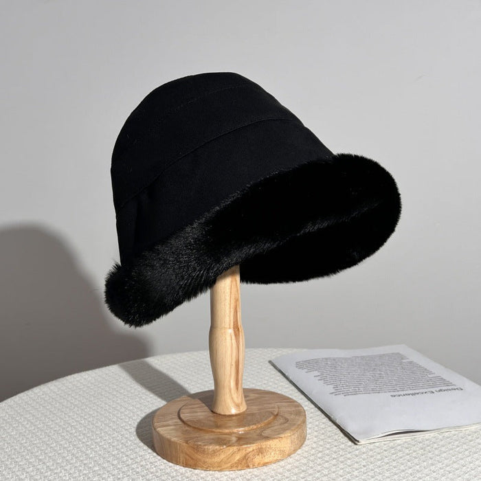 Cosycombe™ Women's Faux Fur Beanie Hat, Soft and Elegant for Winter