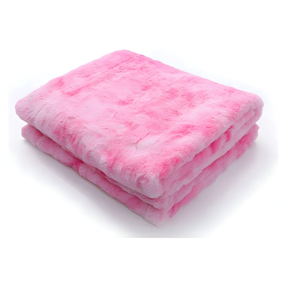 Cosycombe™ Coral Fleece Winter Blanket with a Velvety Batik Look