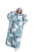 Cosycombe™ Fleece Hoodie Blanket with Hood in Fun Animal Designs