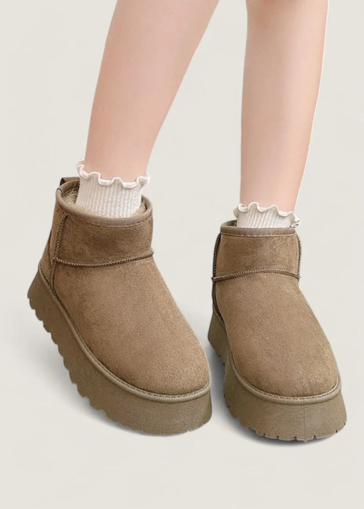 Cosycombe™ Unisex Lined Winter Boots with Non-Slip Sole