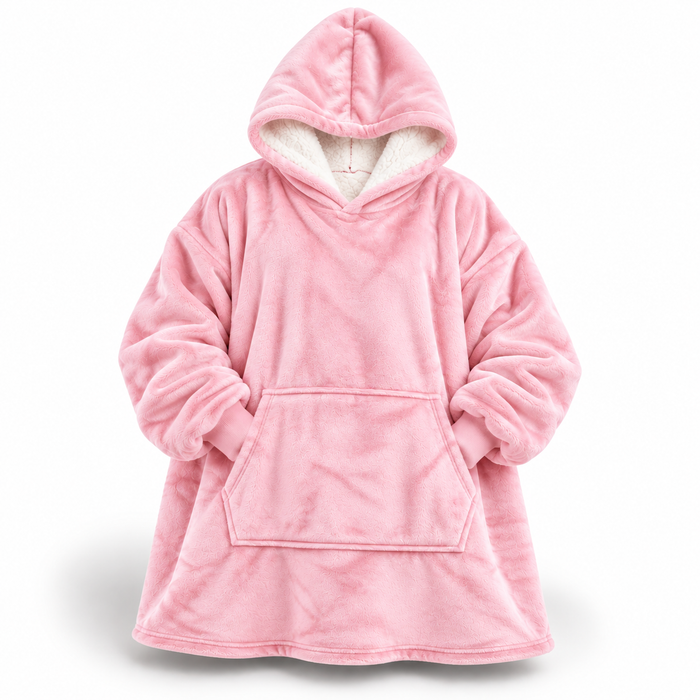 Cosycombe™ Ultra-Soft Oversized Sherpa Hoodie Blanket with Pocket