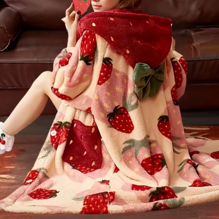 Cosycombe™ Women's Hoodie Blanket – Soft, Stylish and Made for Lounging