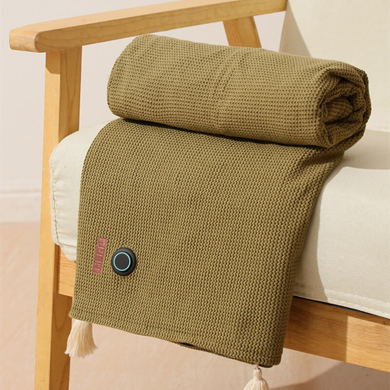 Cosycombe™ USB Heated Throw Blanket with 3 Heat Settings
