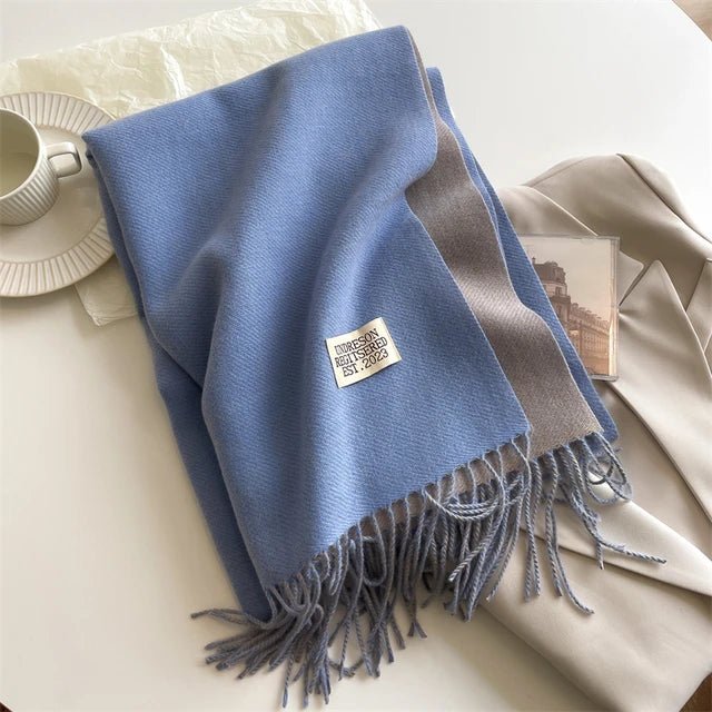 Cosycombe™ 100% Wool Winter Scarf – Super Soft and Warm for Men and Women
