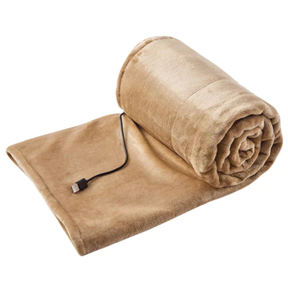 Cosycombe™ USB Electric Blanket with 3 Heat Levels in Two Sizes