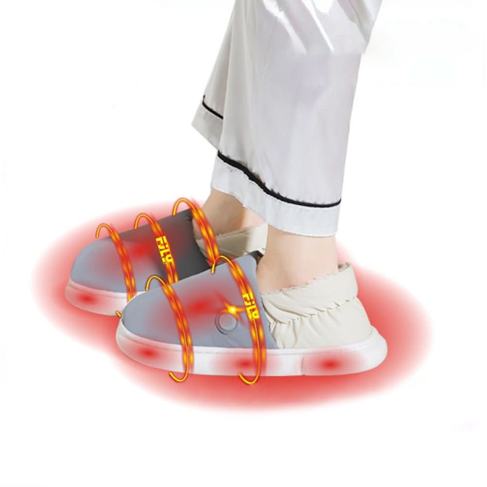 Cosycombe™ Electric Heated Slippers with 3 Warmth Settings