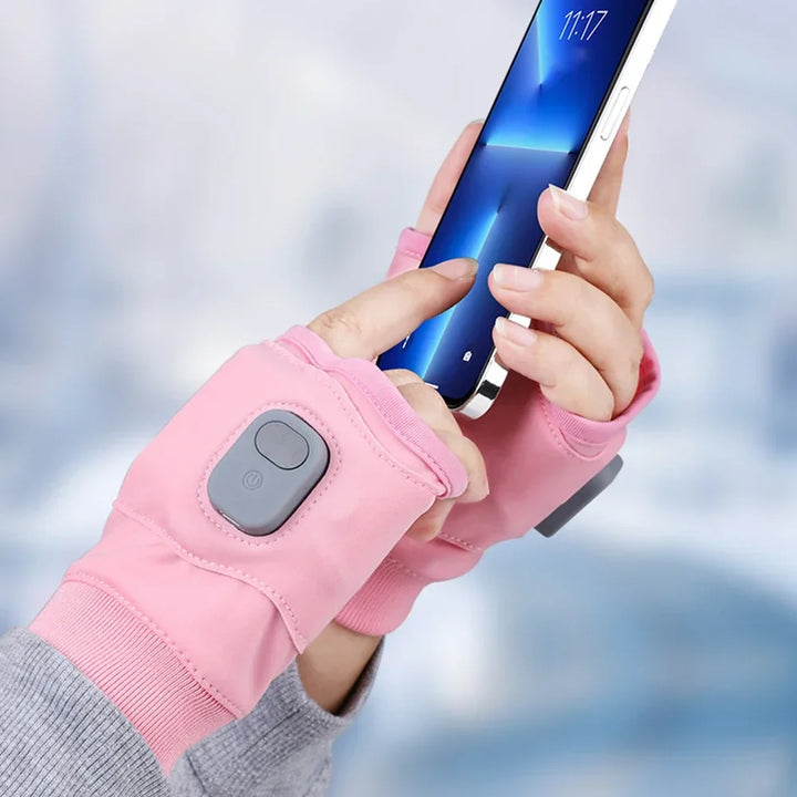 Cosycombe™ Rechargeable Heated Fingerless Gloves
