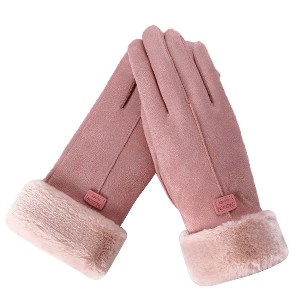 Cosycombe™ Waterproof Touchscreen Winter Gloves with Fluffy Fleece Lining