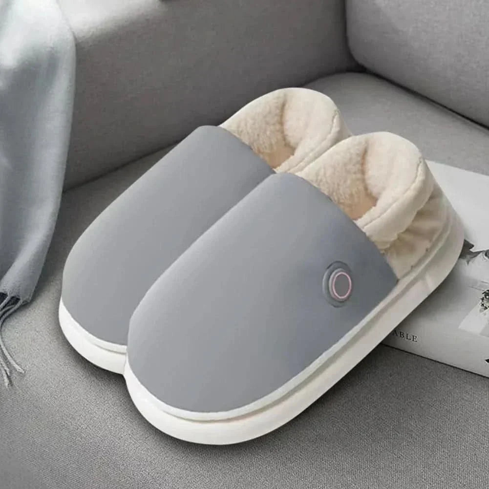 Cosycombe™ Electric Heated Slippers with 3 Warmth Settings