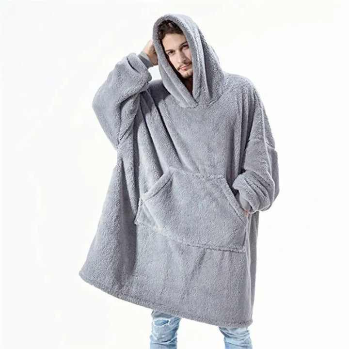 Cosycombe™ Hooded Blanket Jumper – Relaxed Fit Warmth for Chilly Days