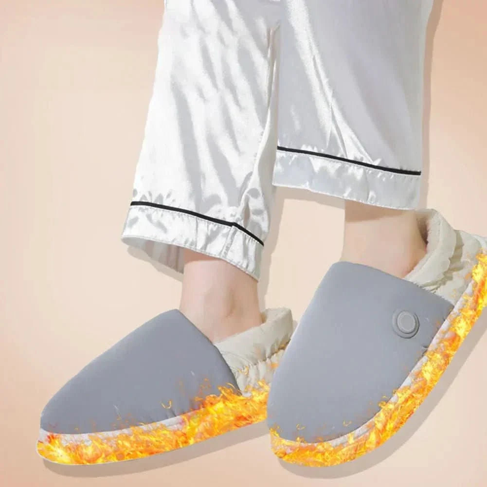 Cosycombe™ Electric Heated Slippers with 3 Warmth Settings