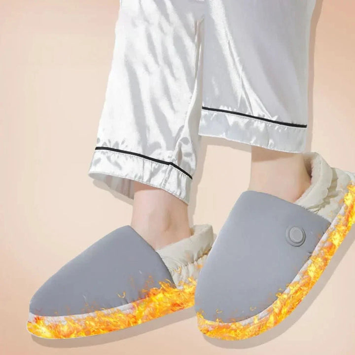 Cosycombe™ Electric Heated Slippers with 3 Warmth Settings
