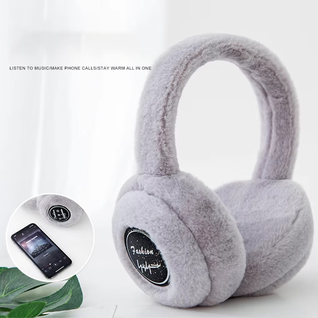 Cosycombe™ Wireless Plush Earmuff Headphones with Bluetooth 5.2