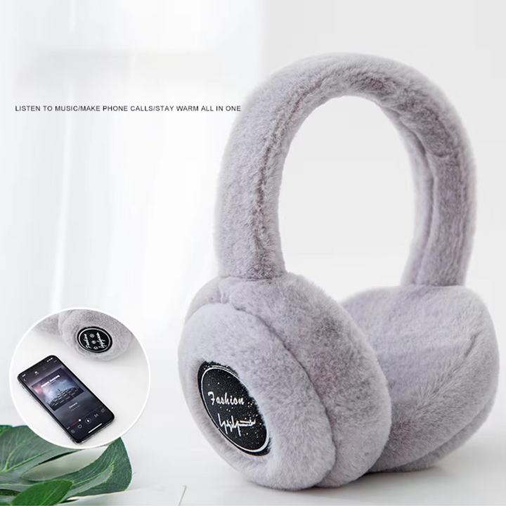 Cosycombe™ Wireless Plush Earmuff Headphones with Bluetooth 5.2